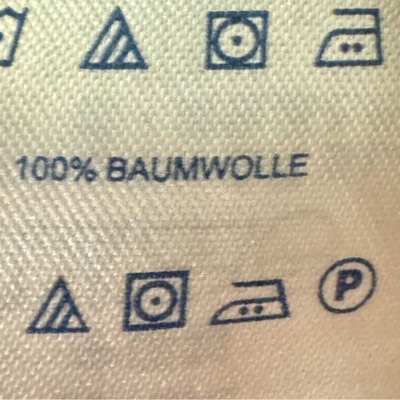 Land's End pink white long sleeve collared button-down shirt top size 10
 b10 - Picture 3 of 4